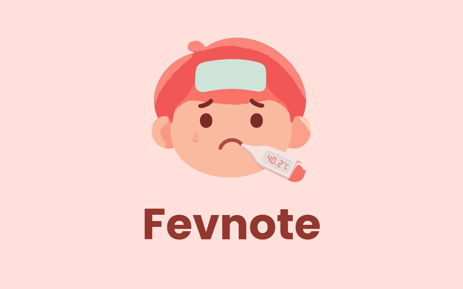 Fevnote fever log app project preview