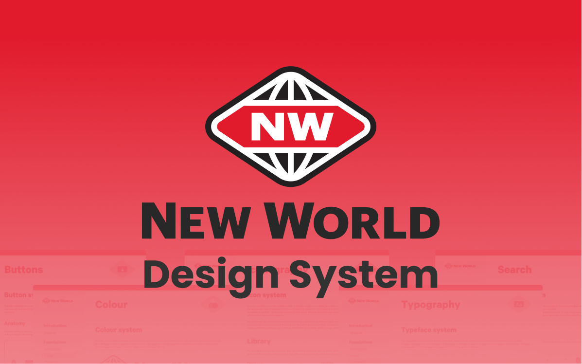 New World Design System project preview