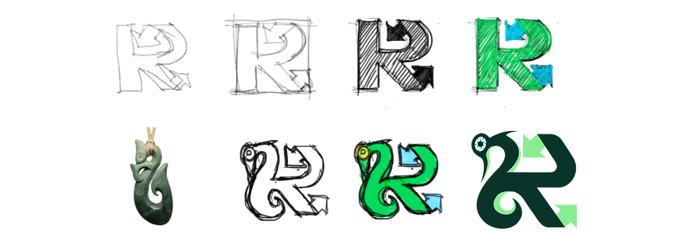 ReKraft brand identity and logo system.