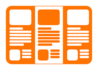 Folded brochure concept for the Voting Starter Kit.