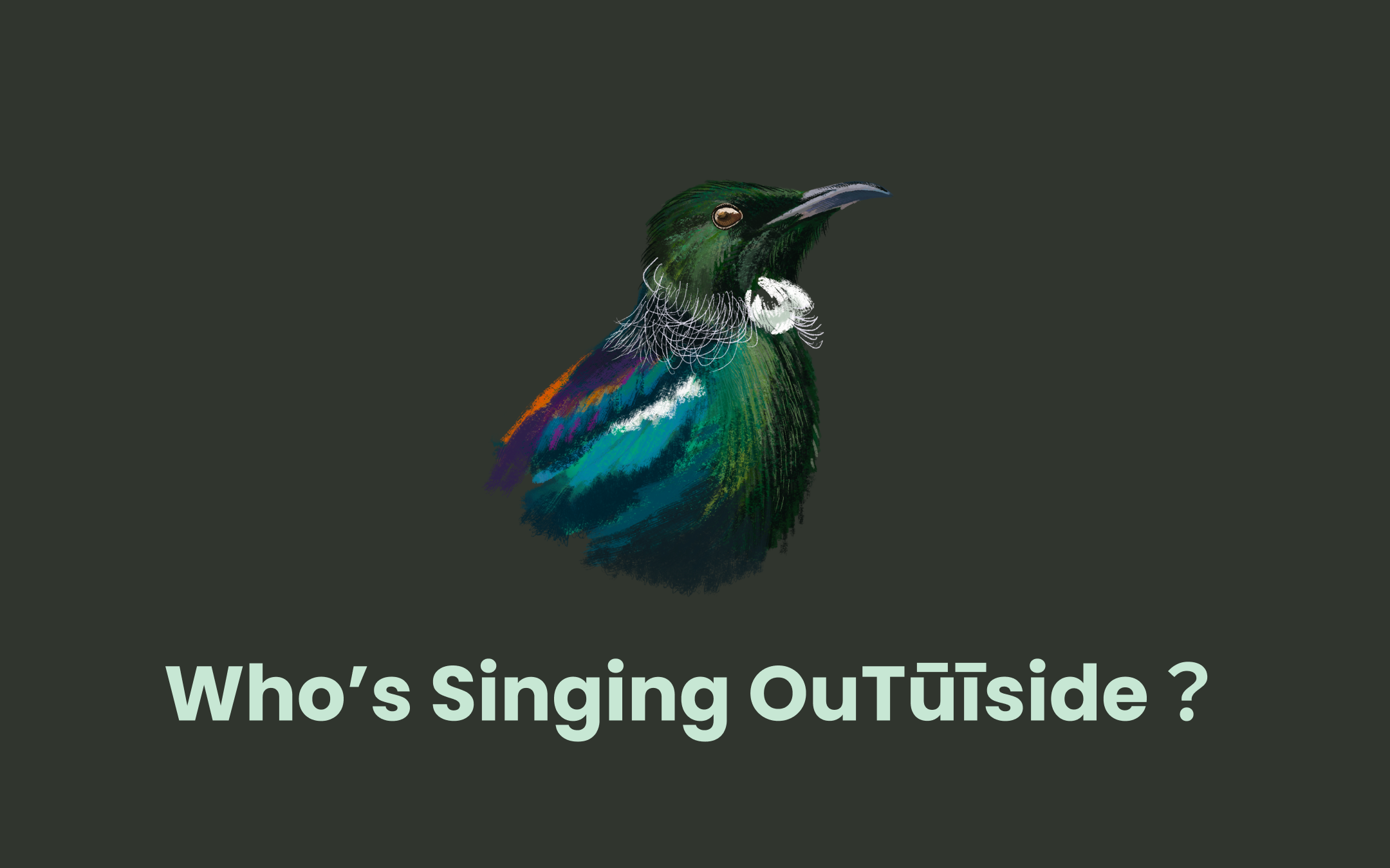 Who's Singing OuTūīside data visualisation project preview