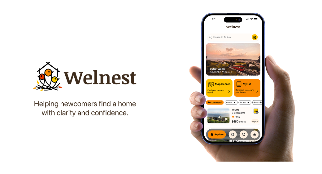 Final Welnest outcome shown across key screens.