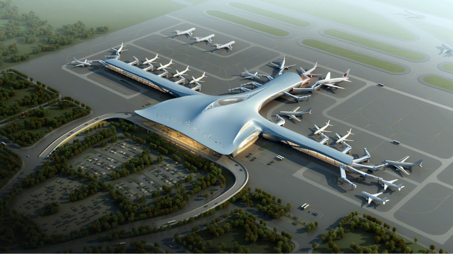 Terminal 1 of Yantai Chaoshui Airport